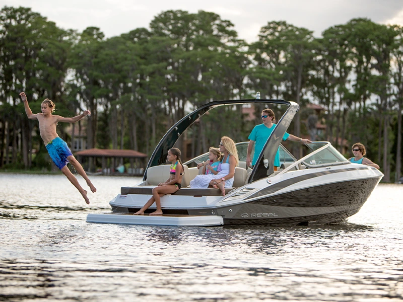 Luxury Regal Boats at South Shore Marine